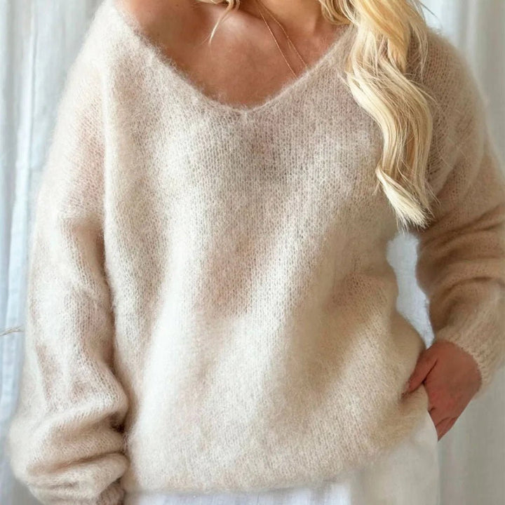 Bypias | Mohair Heaven Jumper | Beige - Suzie Anderson Home