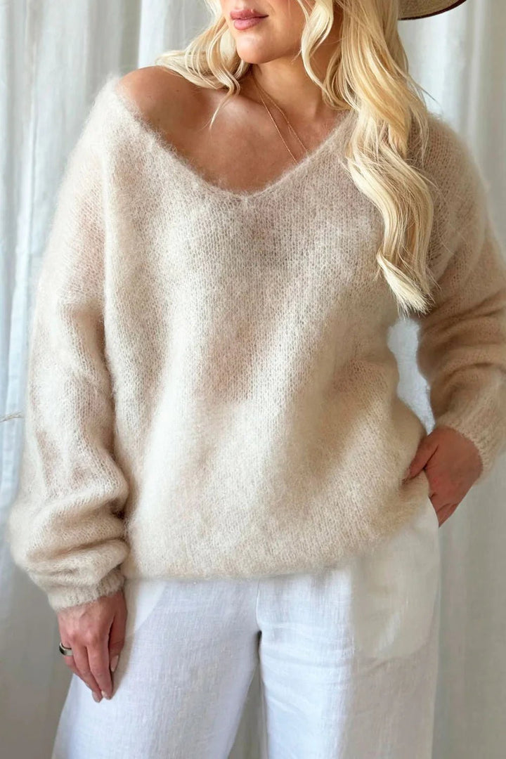 Bypias | Mohair Heaven Jumper | Beige - Suzie Anderson Home