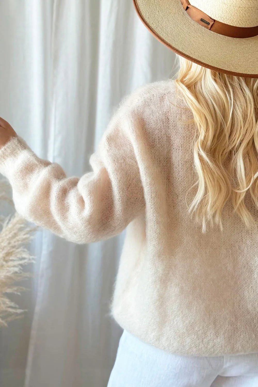 Bypias | Mohair Heaven Jumper | Beige - Suzie Anderson Home