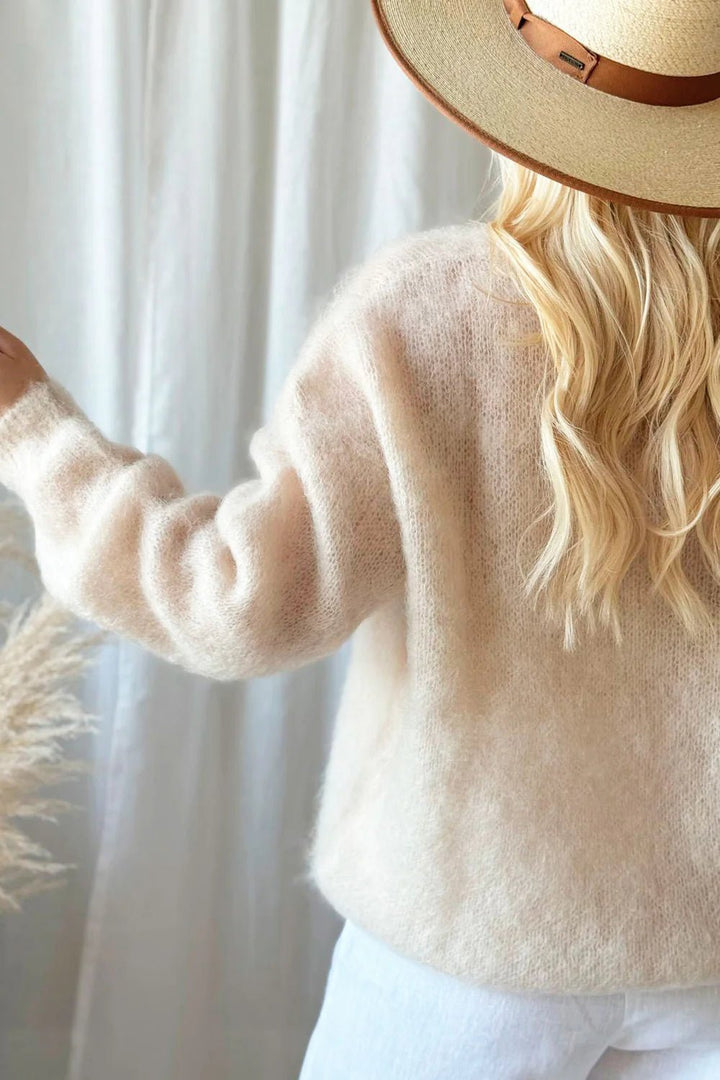 Bypias | Mohair Heaven Jumper | Beige - Suzie Anderson Home