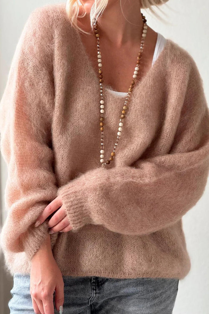 Bypias | Mohair Heaven Jumper | Caramel - Suzie Anderson Home