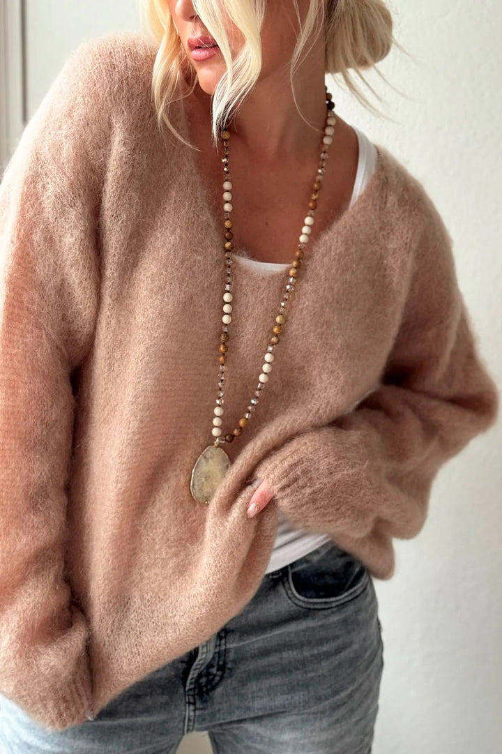 Bypias | Mohair Heaven Jumper | Caramel - Suzie Anderson Home