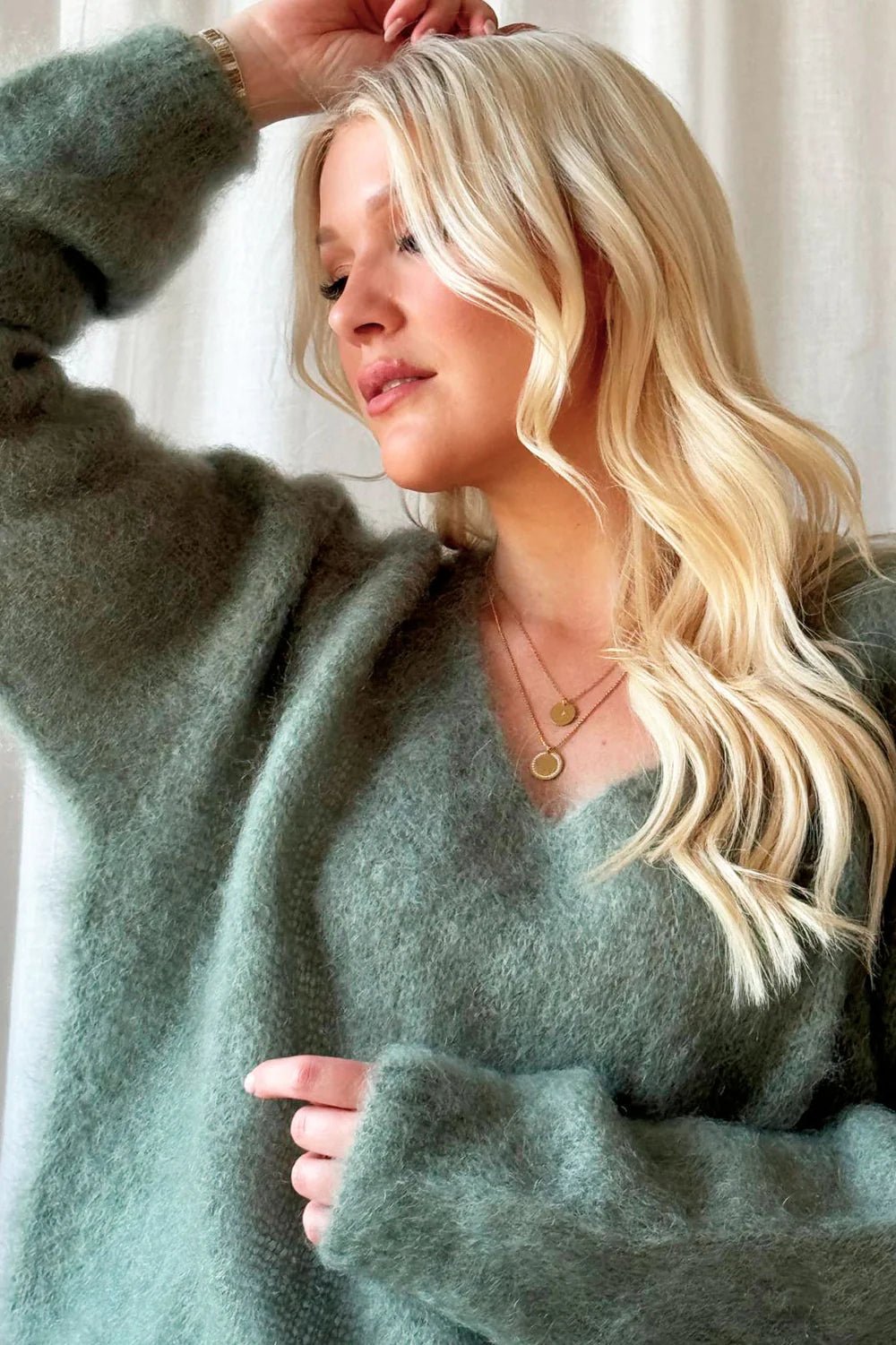 Bypias | Mohair Heaven Jumper | Sage - Suzie Anderson Home