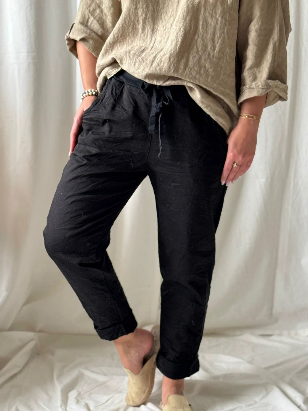Bypias | Perfect Joggers | Black - Suzie Anderson Home