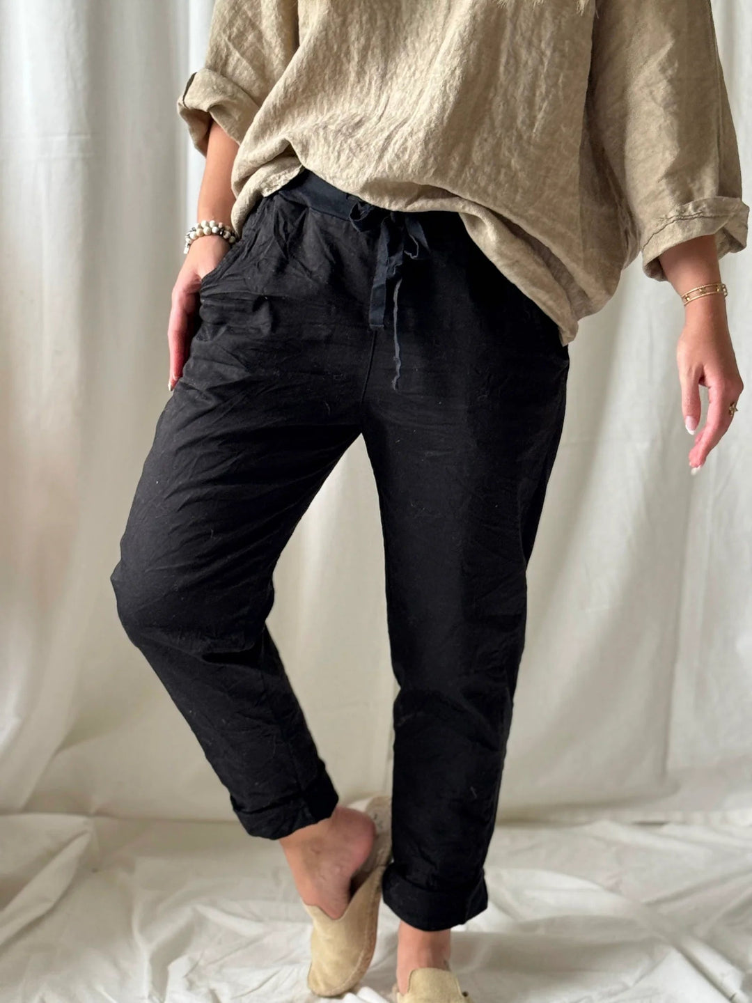 Bypias | Perfect Joggers | Black - Suzie Anderson Home
