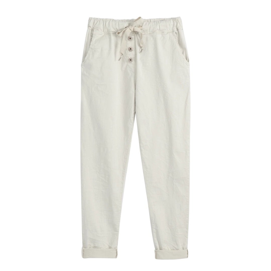 Bypias | Tencel Joggers | Sand - Suzie Anderson Home
