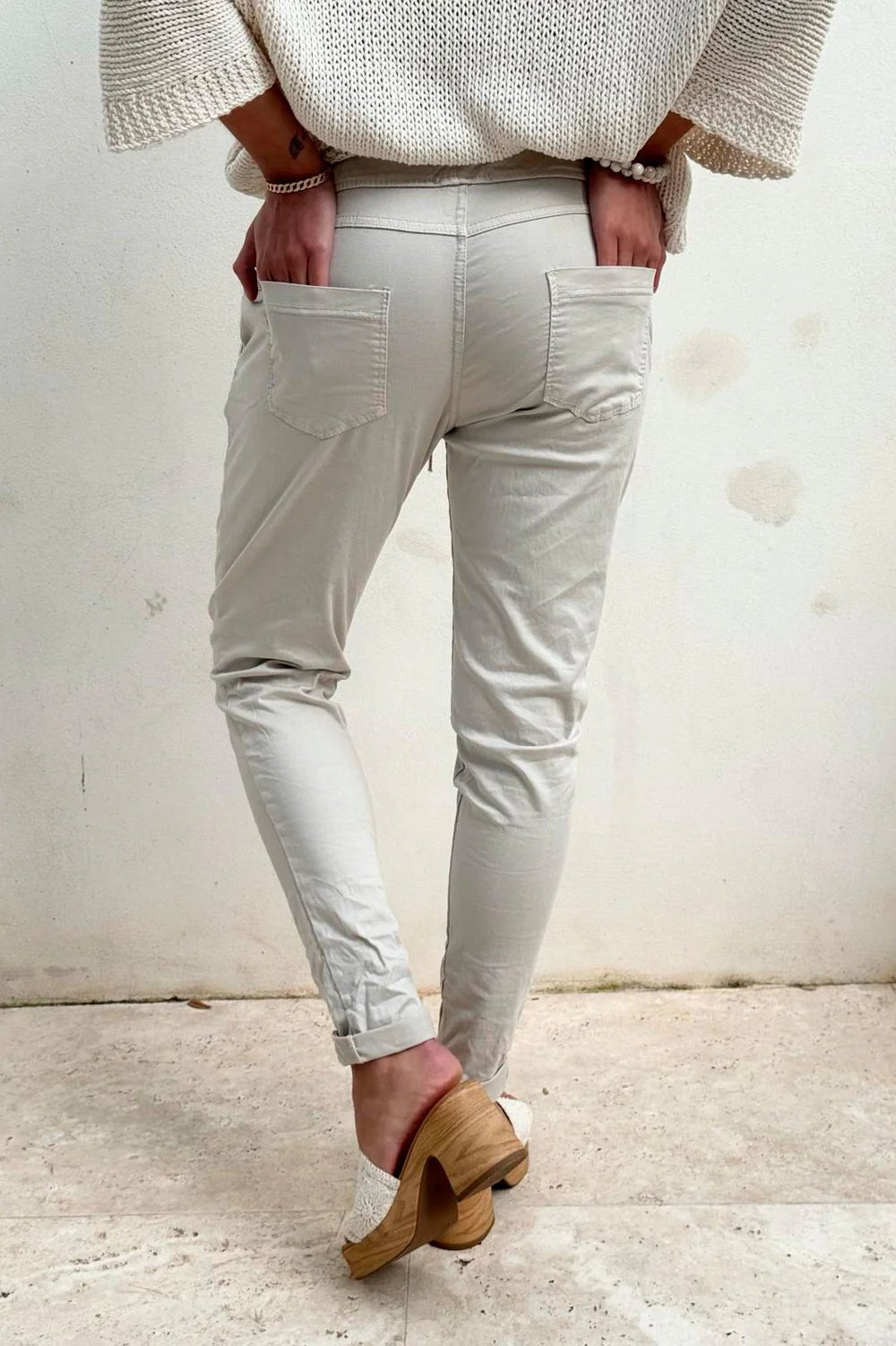Bypias | Tencel Joggers | Sand - Suzie Anderson Home