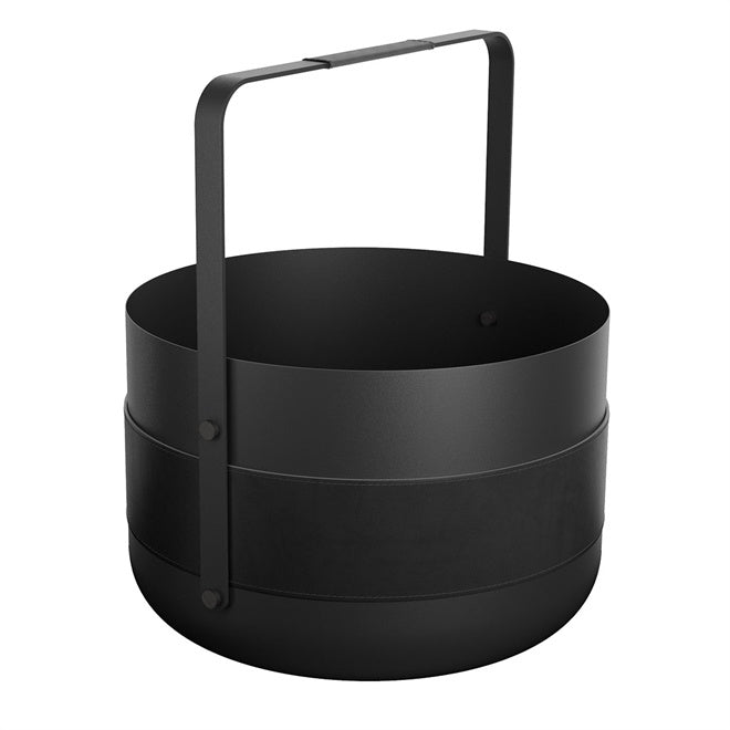 Eldvarm Emma Wood Basket | Noir