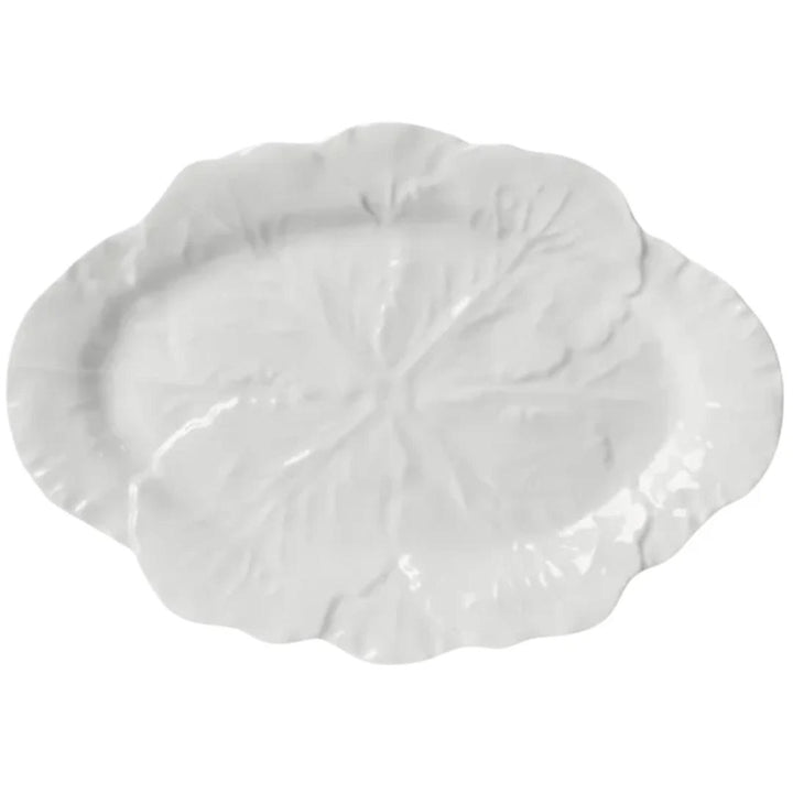Cabbage Oval Platter 50cm | Melamine | White