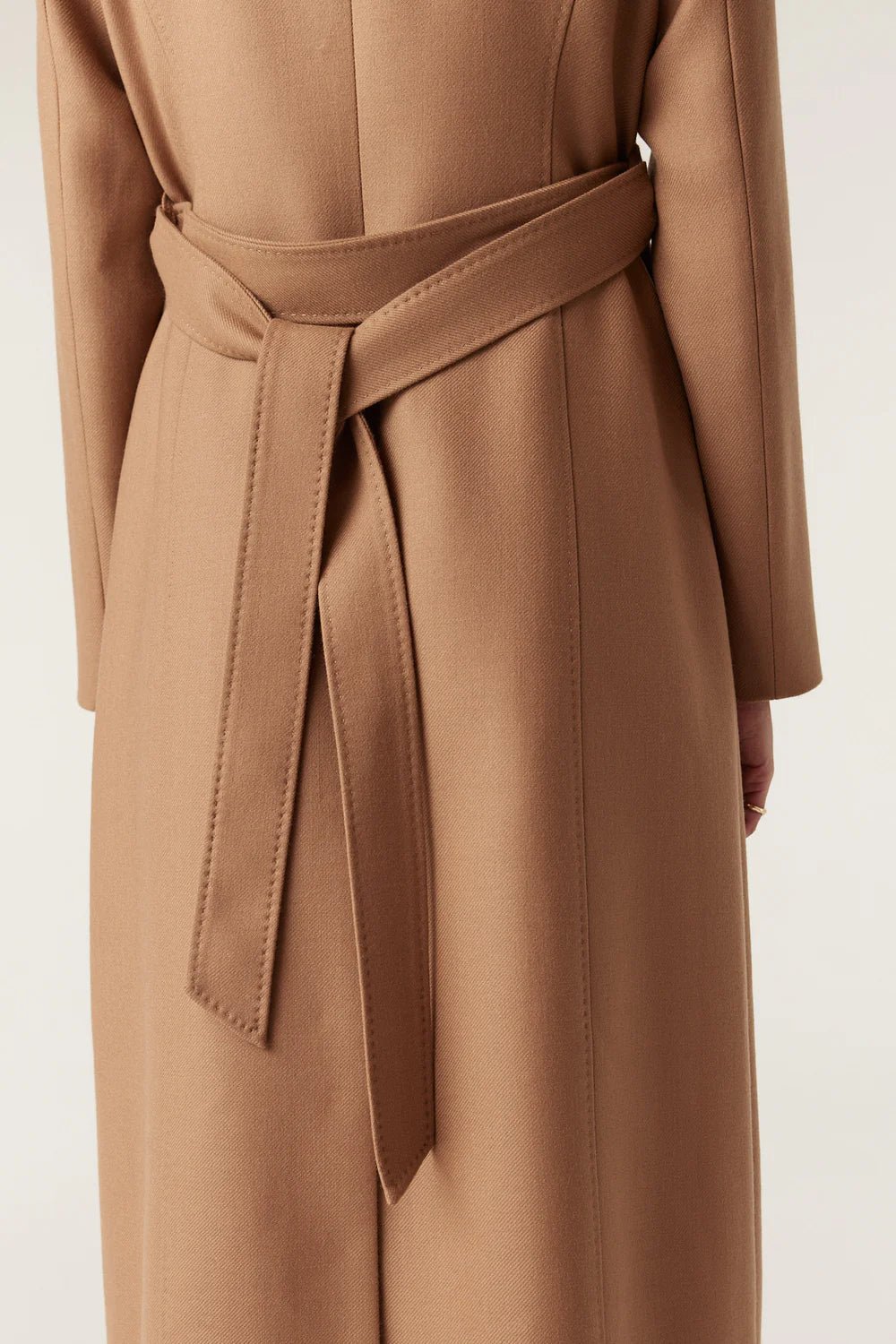 Cable | August Wool Coat | Camel - Suzie Anderson Home