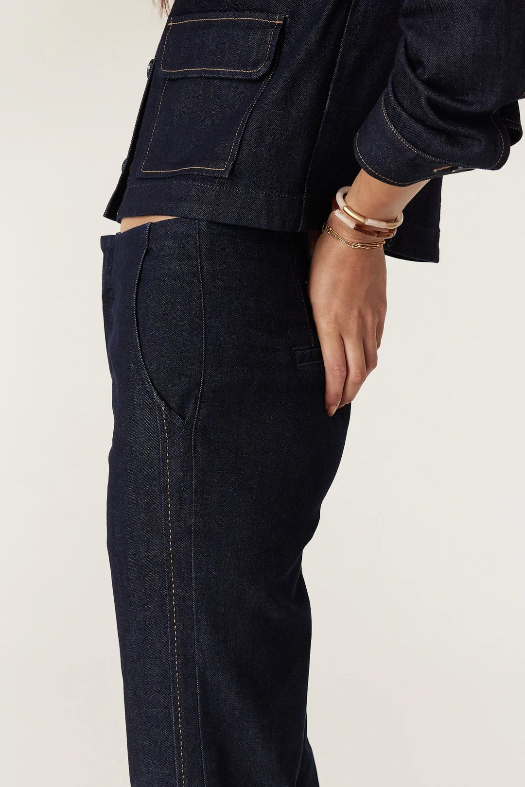 Cable | Burke Jean | Dark Indigo - Suzie Anderson Home