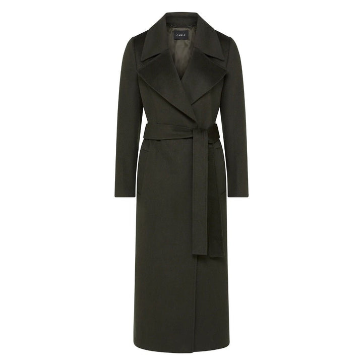 Cable | Evans Wool Coat | Forest Green - Suzie Anderson Home