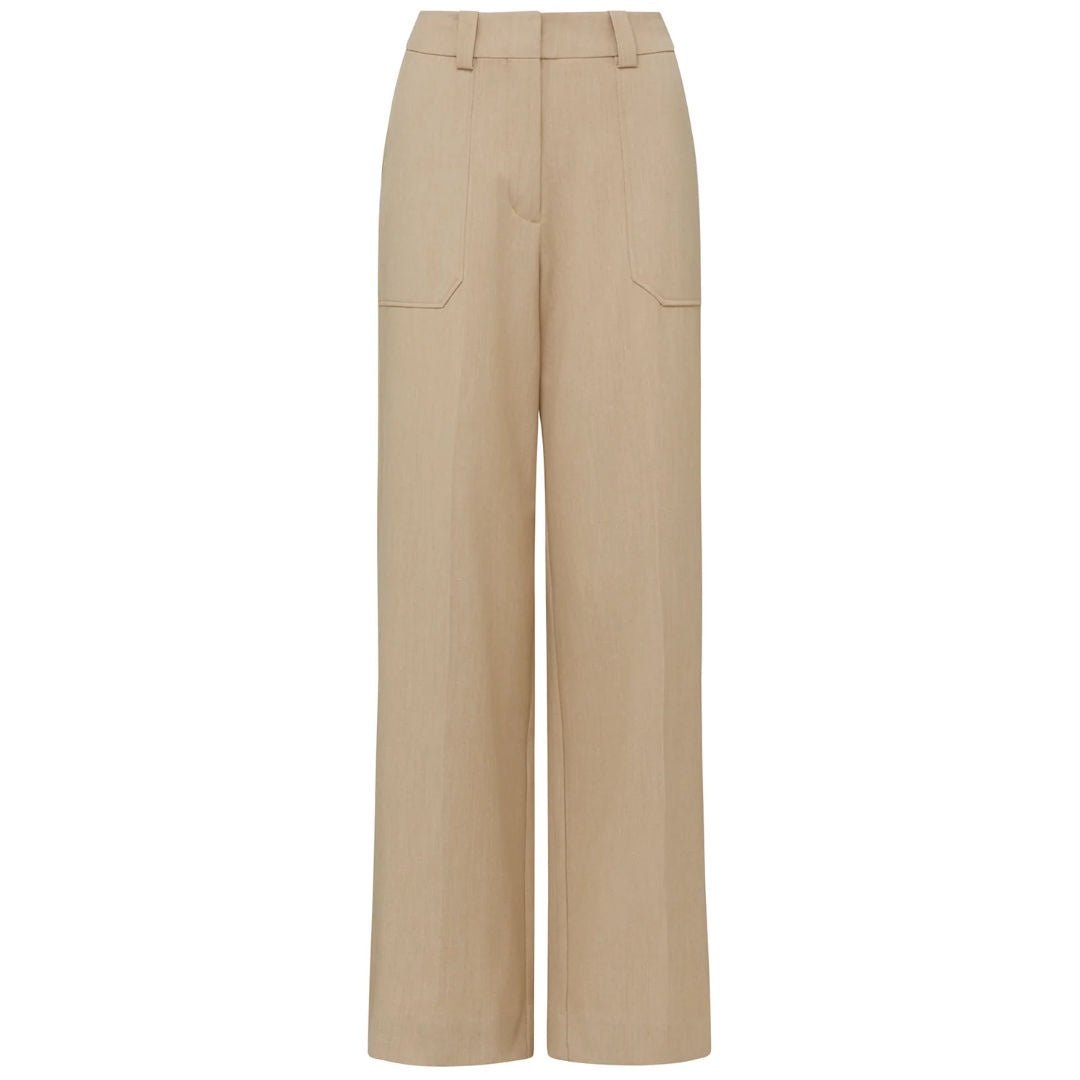 Cable | Evie Wide Leg Pant | Light Camel - Suzie Anderson Home