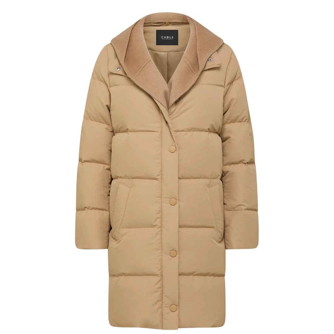 Cable | Henderson Puffer | Camel - Suzie Anderson Home