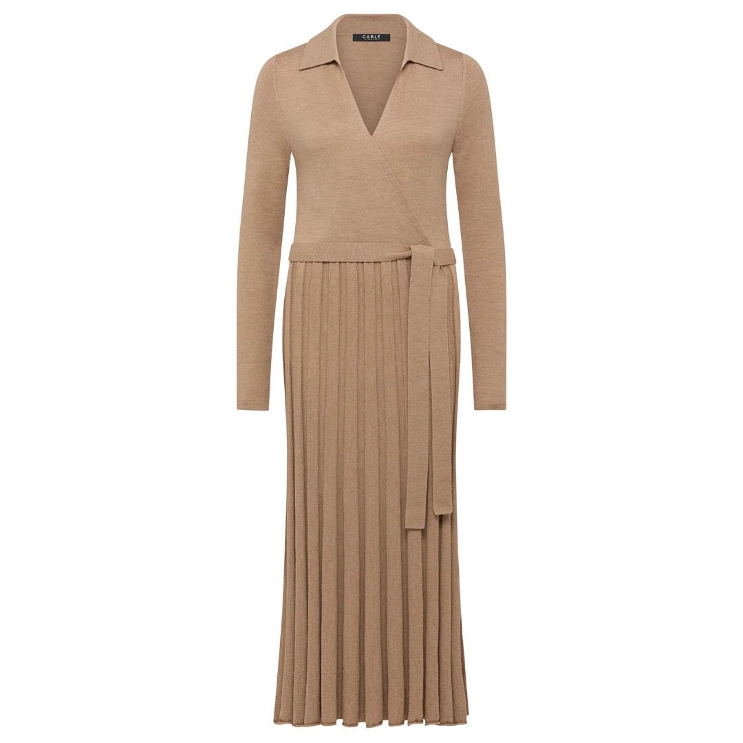 Cable | Holland Merino Dress | Camel - Suzie Anderson Home