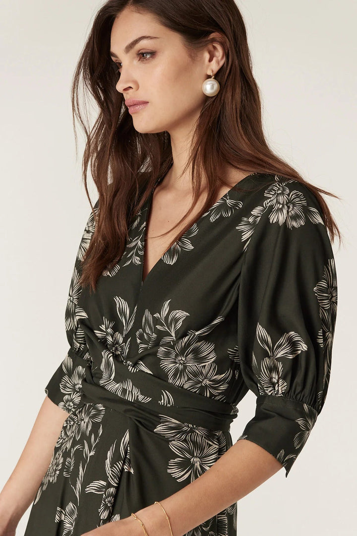 Cable | Holly Dress | Linear Flower - Suzie Anderson Home