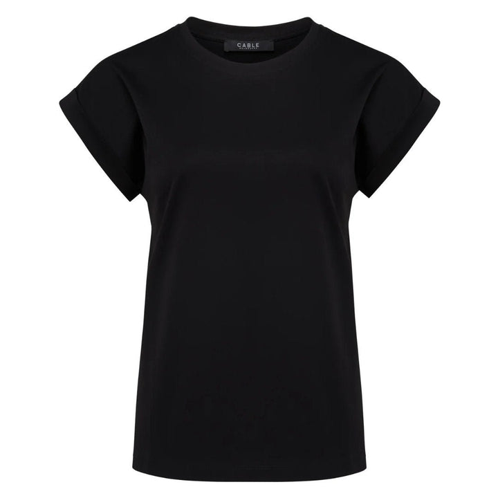 Cable | Pima Tee | Black - Suzie Anderson Home