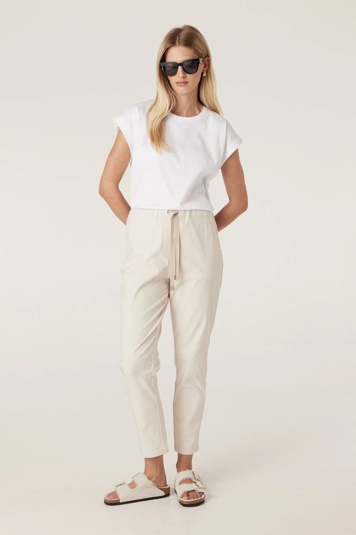 Cable | Pima Tee | White - Suzie Anderson Home