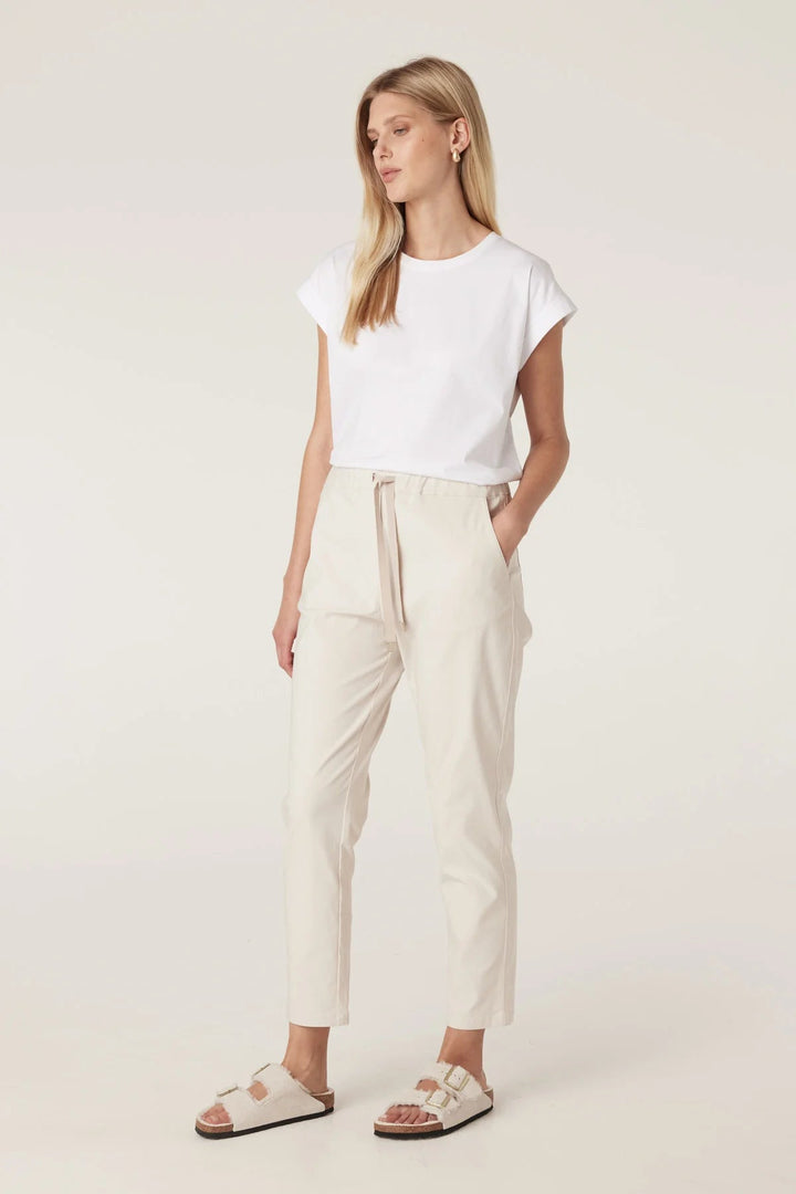 Cable | Pima Tee | White - Suzie Anderson Home