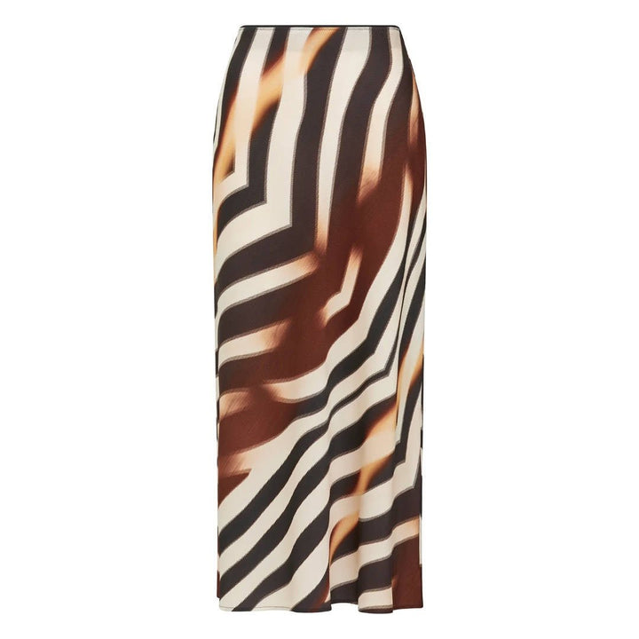 Cable | Sasha Bias Cut Skirt | Zebra - Suzie Anderson Home