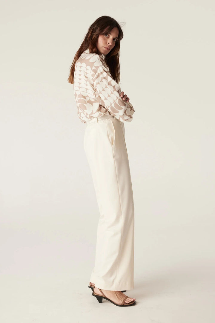 Cable | Tate Wide Leg Pant | Ivory - Suzie Anderson Home