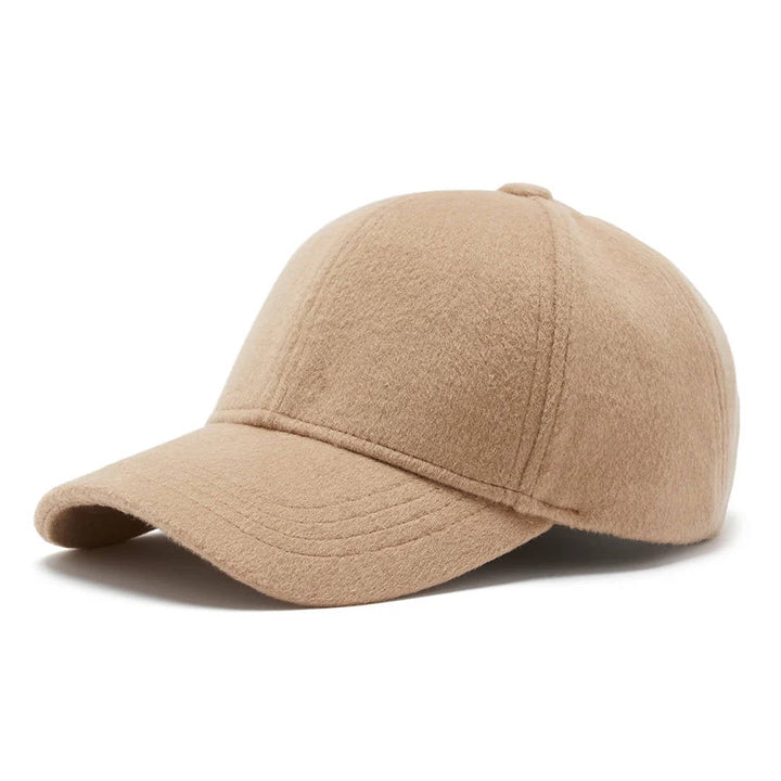 Cable | Wool Cashmere Cap | Camel - Suzie Anderson Home
