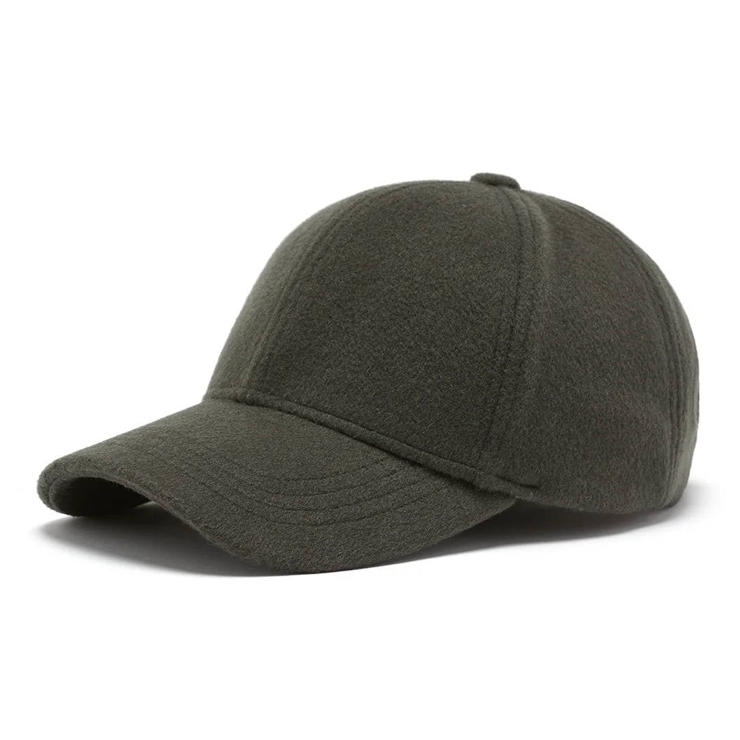 Cable | Wool Cashmere Cap | Moss - Suzie Anderson Home