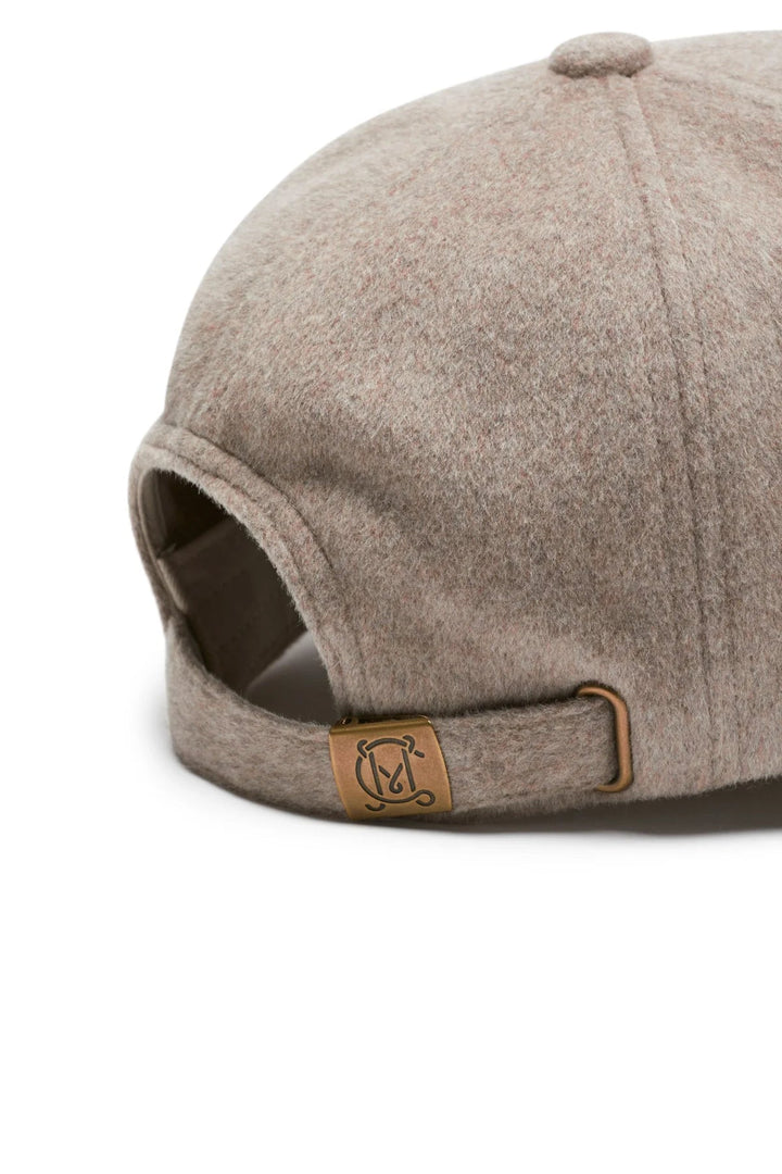 Cable | Wool Cashmere Cap | Pebble - Suzie Anderson Home
