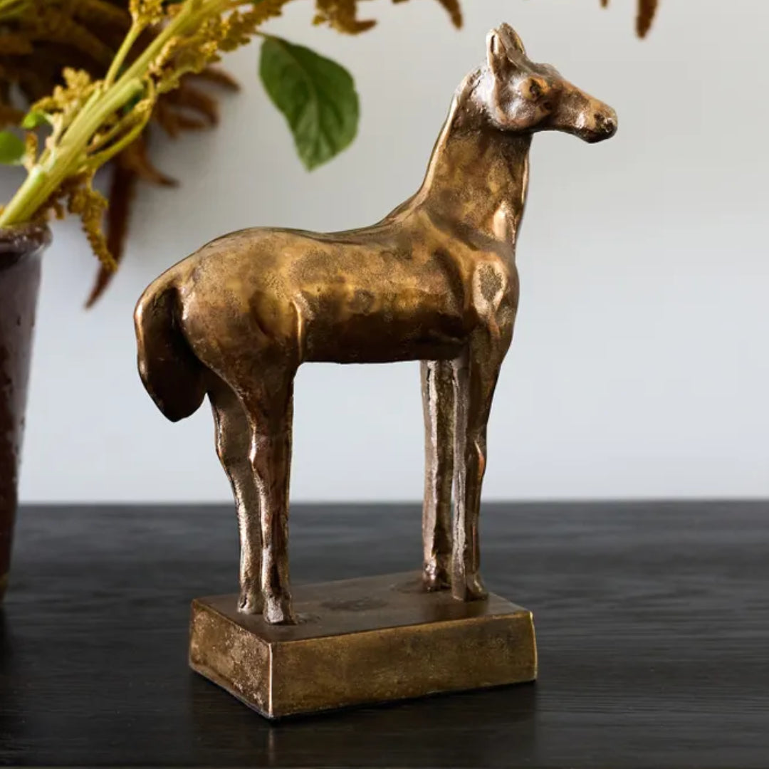 Knightsbridge Horse Sculpture | Copper Colour | H24cm