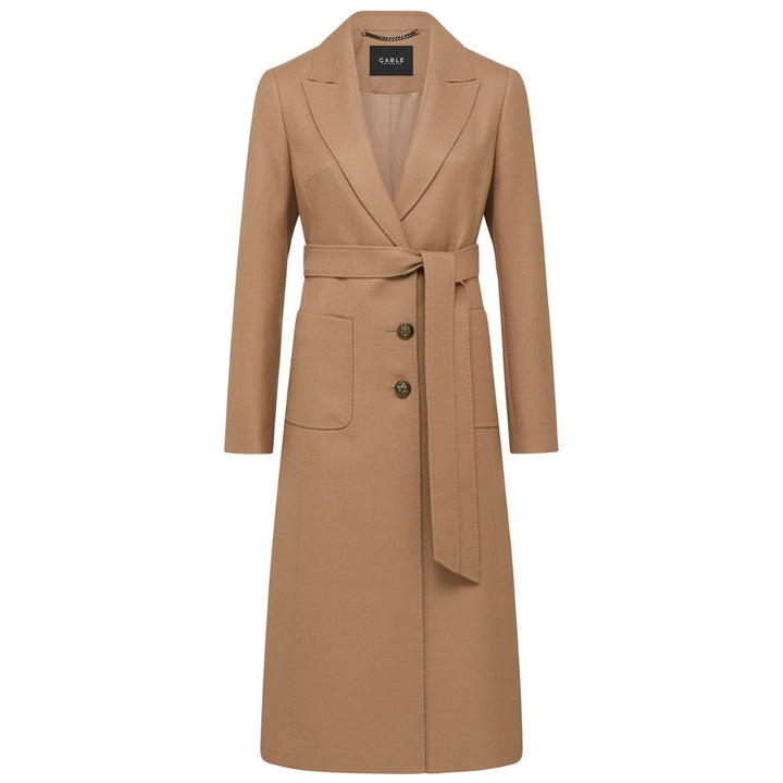 Cable | August Wool Coat | Camel