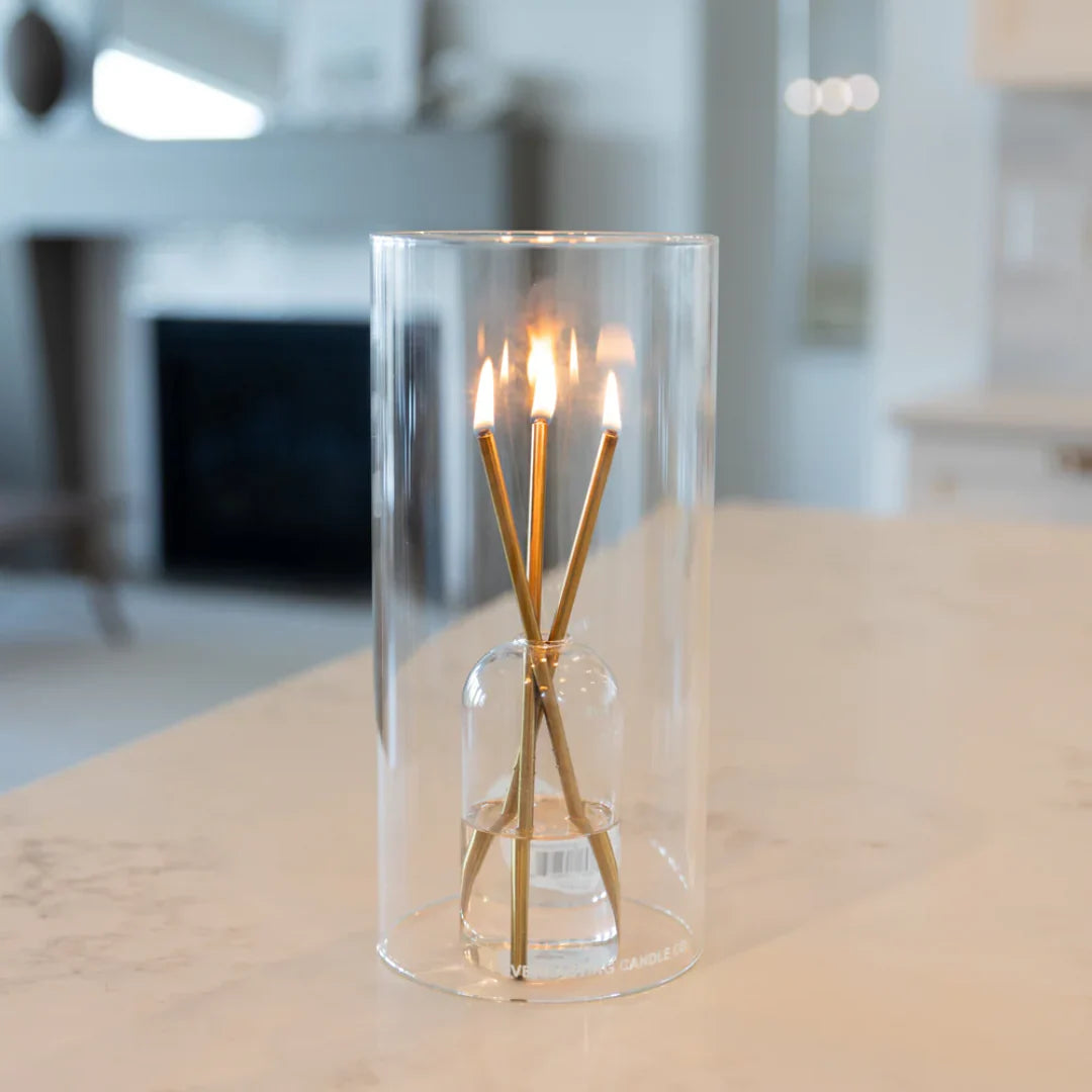 Everlasting Gold Candle Pack of 3