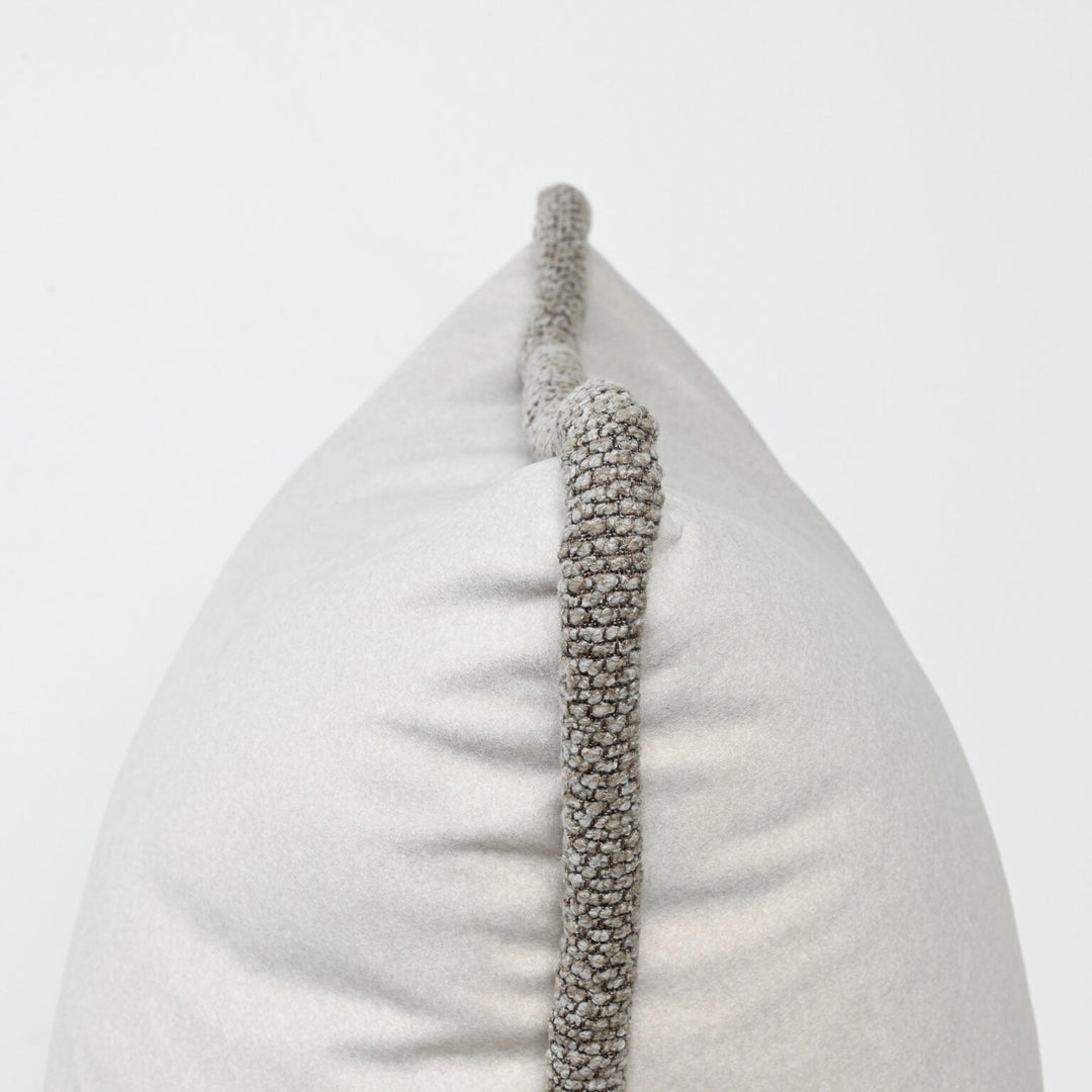 Cappucino Mohair Cushion & Insert | 35x57cm - Suzie Anderson Home