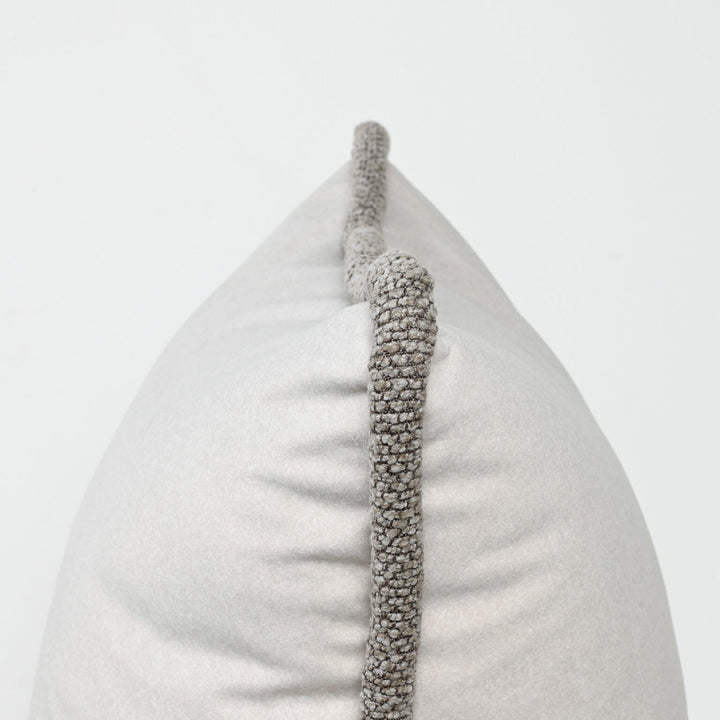 Cappucino Mohair Cushion & Insert | 35x57cm - Suzie Anderson Home