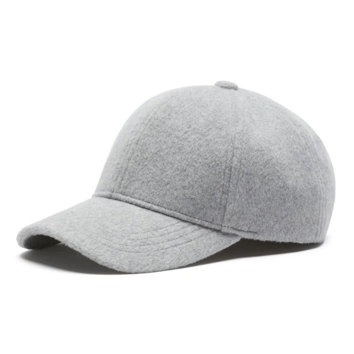 Cable | Wool Cashmere Cap | Grey Marle