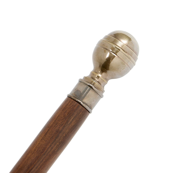 Captains Compass Brass Walking Stick (Costume Accessory Only) - Suzie Anderson Home