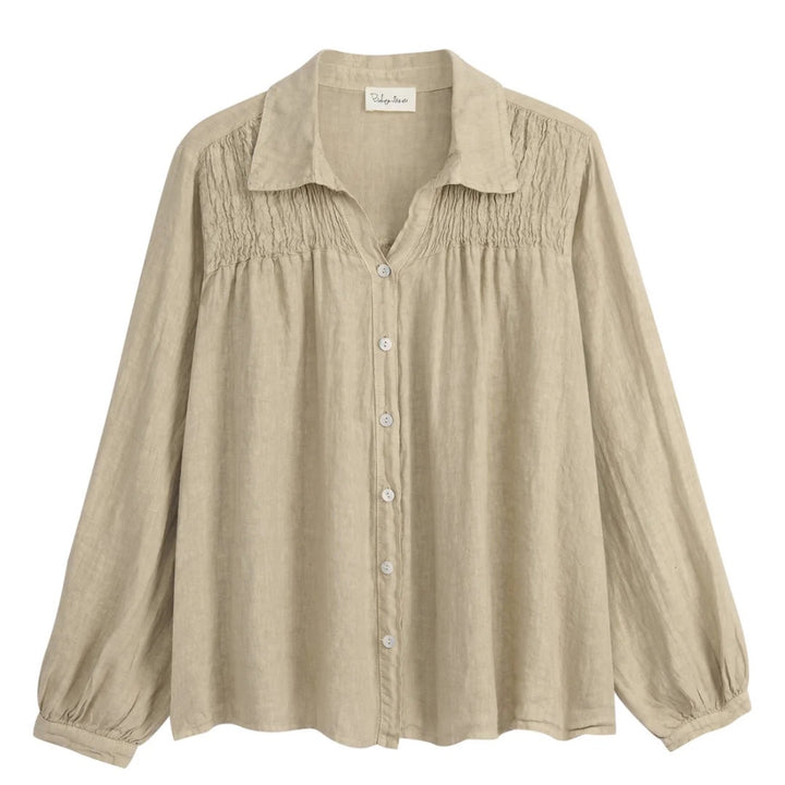 Bypias | Maisie Linen Shirt | Cashmere