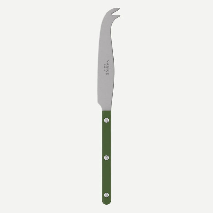 Sabre | Bistrot Solid Green | Cheese Knife