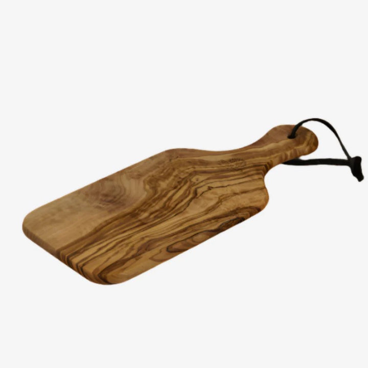 Berard | Olive Wood Cutting Board w Handle | 29x14cm