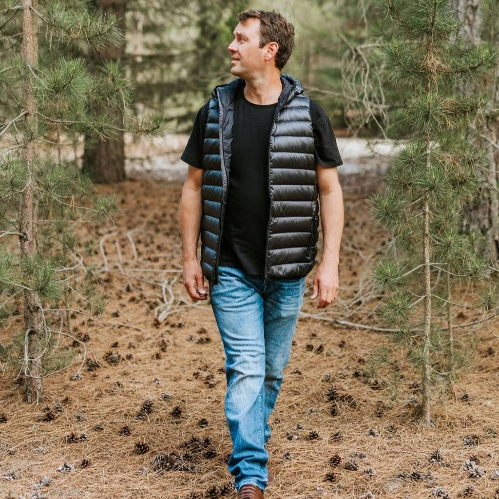 Moke | Mens CJ Vest | Slate