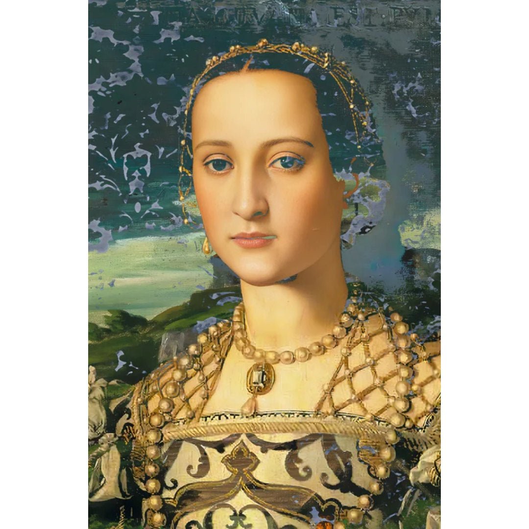 Classic Paper Wallpaper | Famous Paintings Eleanora | Per Panel (1.2mW x 2.75mH) - Suzie Anderson Home
