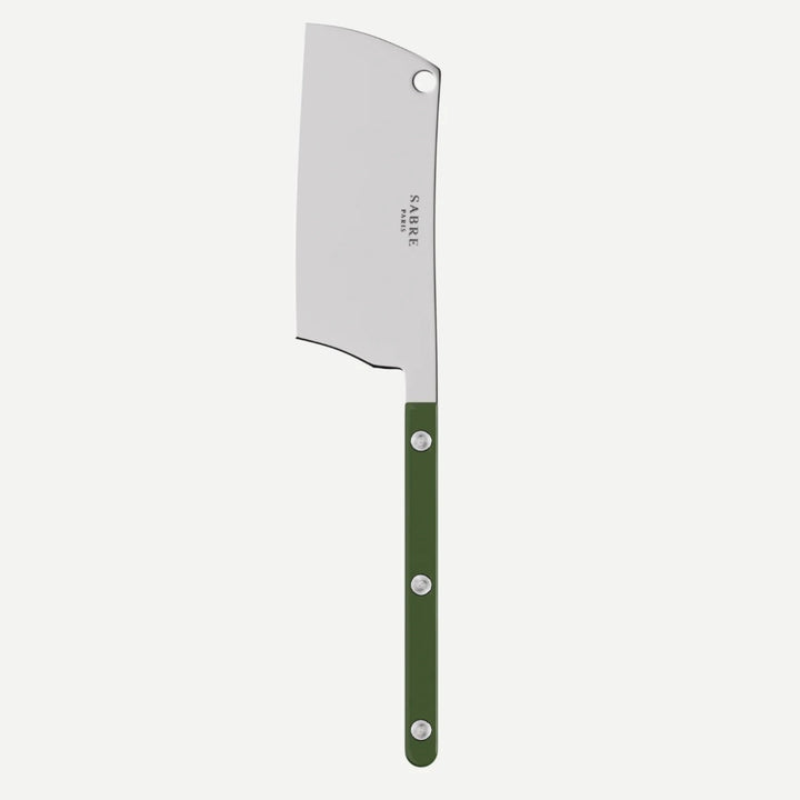 Sabre | Bistrot Solid Green | Cheese Cleaver