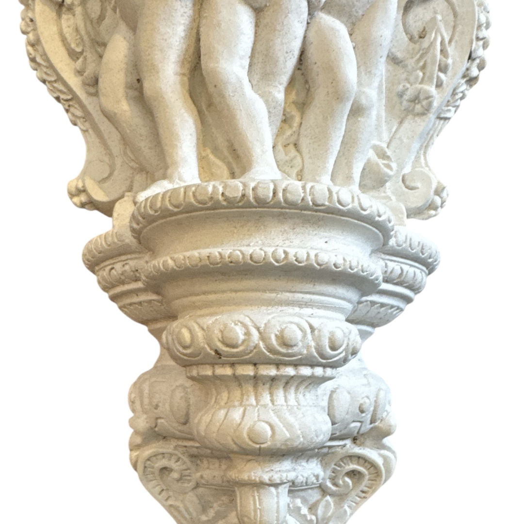 French Plaster Decorative Wall Applique | Les Puces