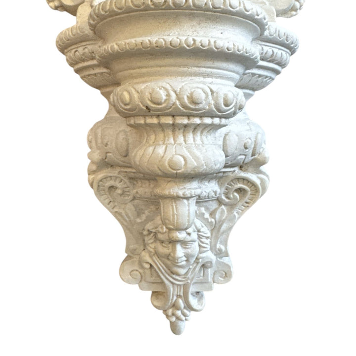 French Plaster Decorative Wall Applique | Les Puces