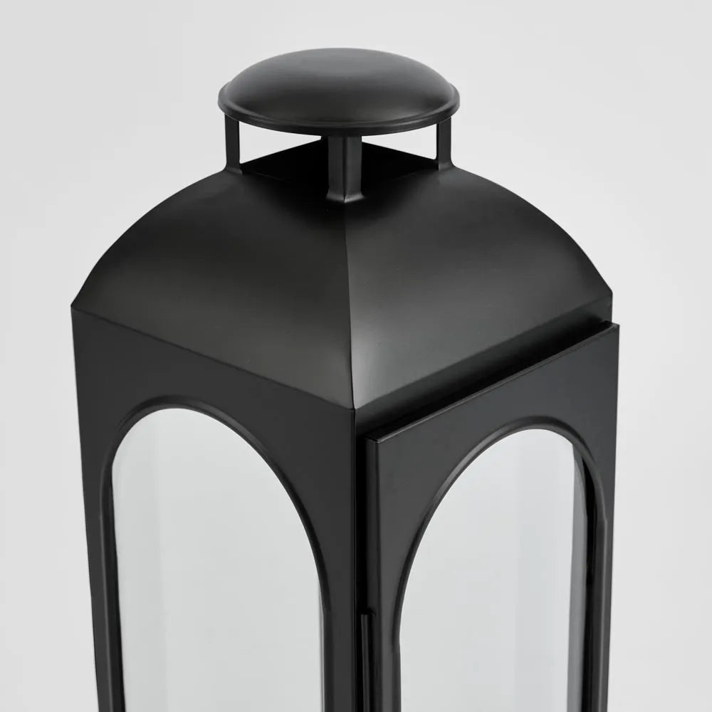 Coach Outdoor Tall Lantern | Black 69cmH - Suzie Anderson Home