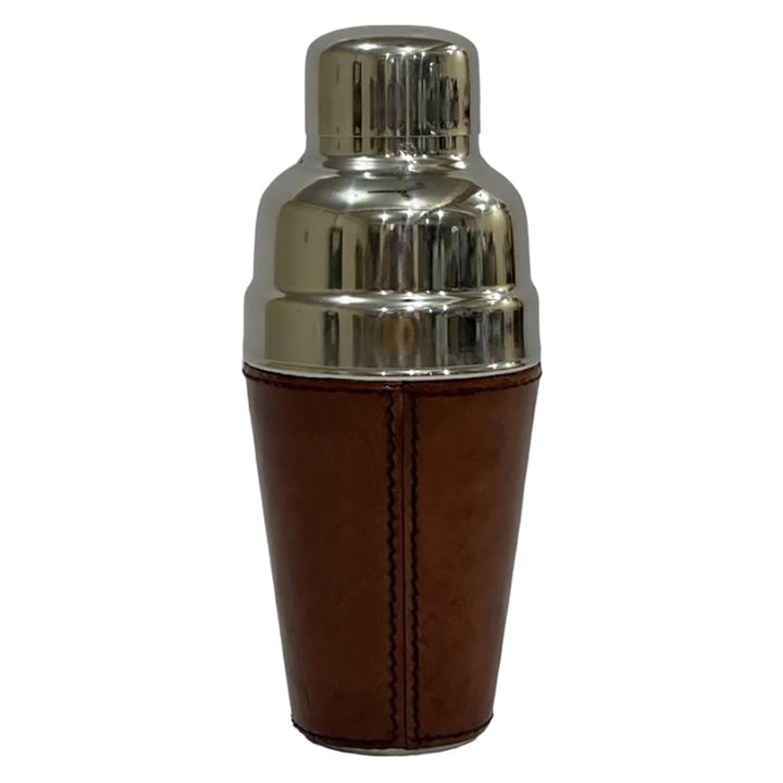 Cocktail Shaker | Tan Leather
