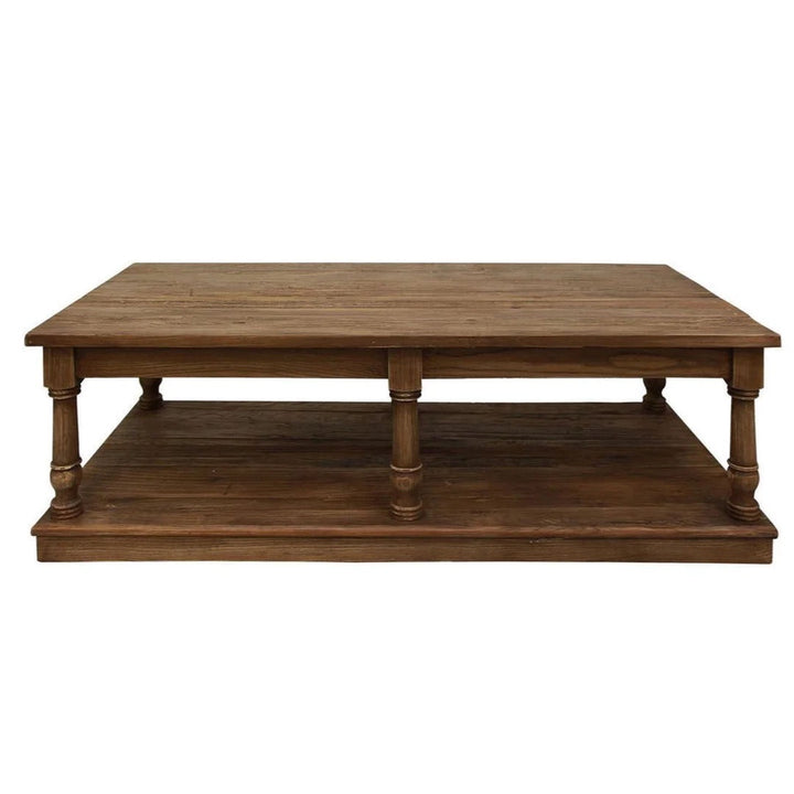 Luxor Coffee Table | Reclaimed Elm | W140 x D69 x H45cm