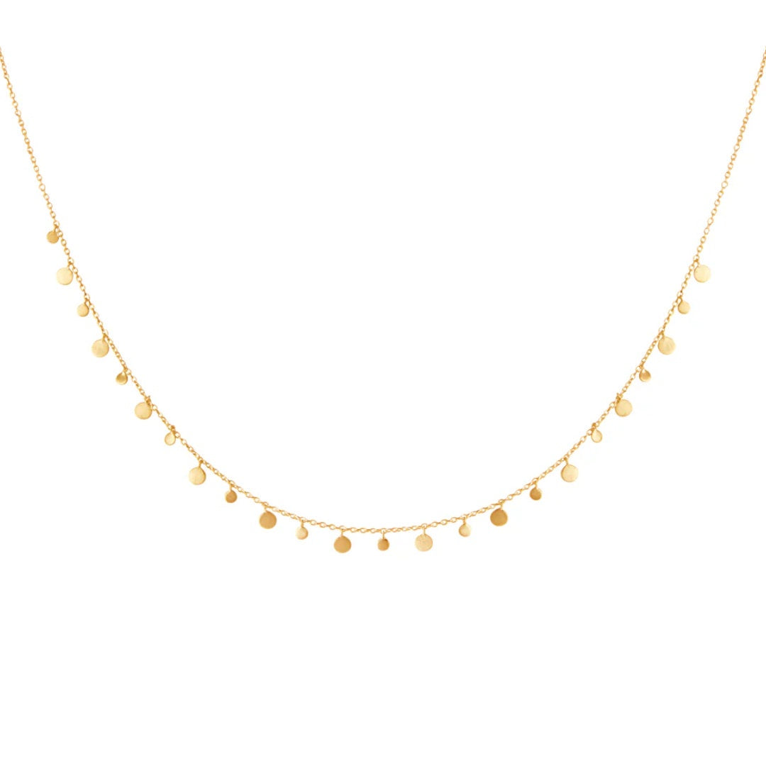 Coin Choker | 18K Gold Plate