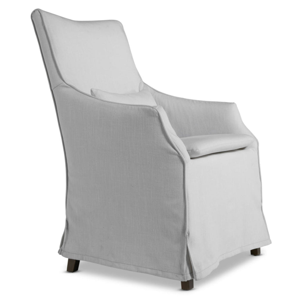 Collins Dining Chair | Ivory Removable Cover - Suzie Anderson Home
