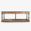 Lyon Console Table | Reclaimed Elm Wood | W210 x D40 x H78cm