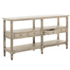 Buckley Reclaimed Pine Console Table | Flamant Belgium | L173 x D42 x H89